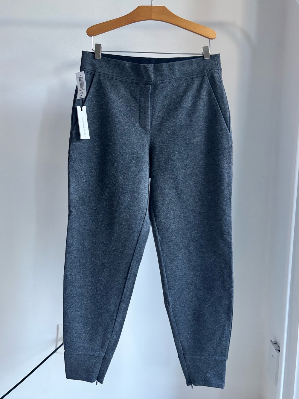 Babaton NEW Cline Pants Mid-Rise Dark Gray Jogger Size M